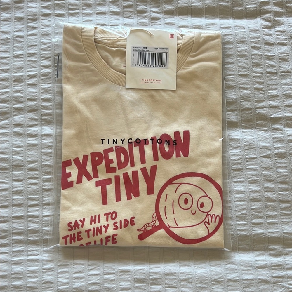 Tinycottons Beige Graphic T-Shirt